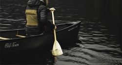 lady canoeing