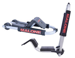 Malone - DownLoader™ Kayak Carrier with Tie-Downs - J-Style - Folding - Side Loading