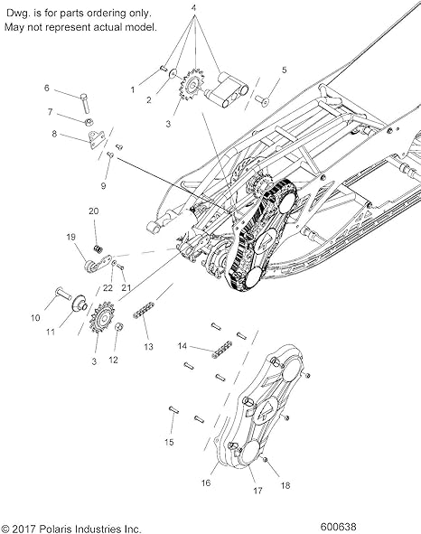 diagram large engine chain glide