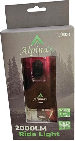 AlpinaX 2000LM Retail Box front