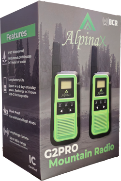 AlpinaX Radio Retail Box