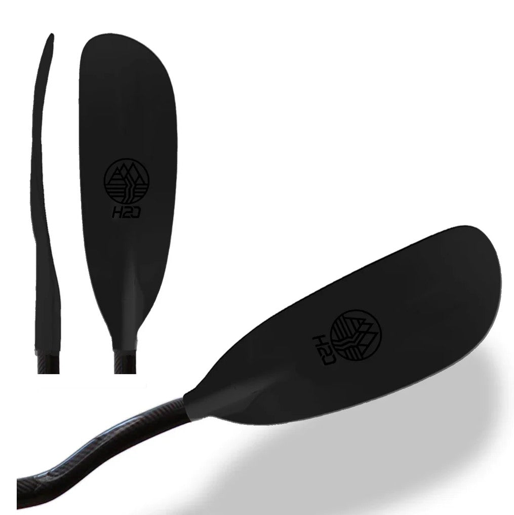 H2O Black TPX bent paddle