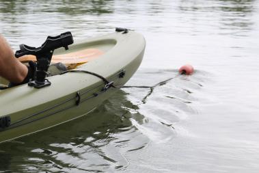 Kayak fishing rod mount