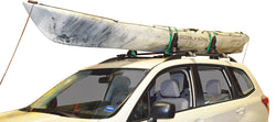 Malone - SaddleUp Pro™ Kayak Carrier with Tie-Downs - Saddle Style - Rear Loading - Jawz Hardware