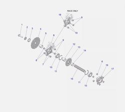 Timbersled - 1523108 ASM-BEARING, SINGLE - Okanagan Snowbikes