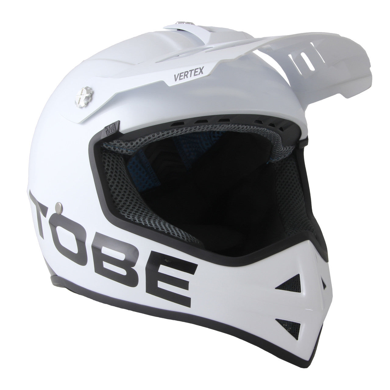 Tobe - Vertex Helmet (Bright White) - Okanagan Snowbikes