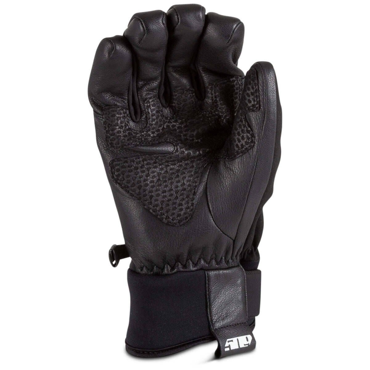 509 freeride insulated gloves blackops front view